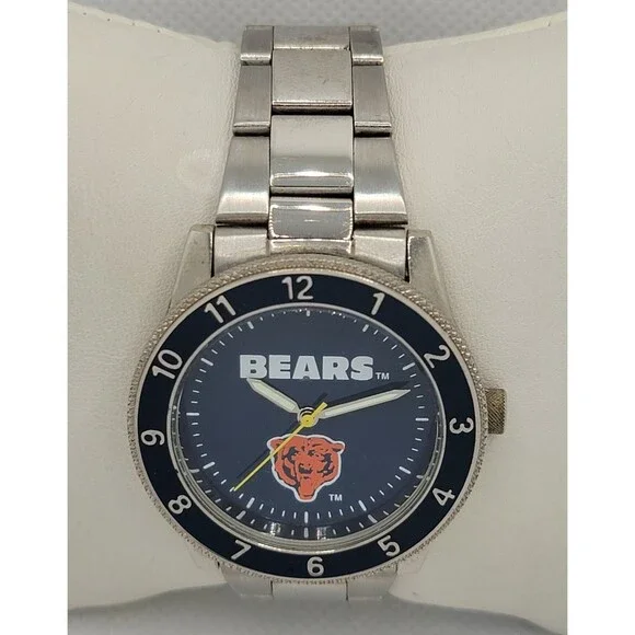 Mens Chicago Bears by Fantasma Vintage 1996 NFLP Rare Find NFL Football Watch 01 - Picture 4 of 8